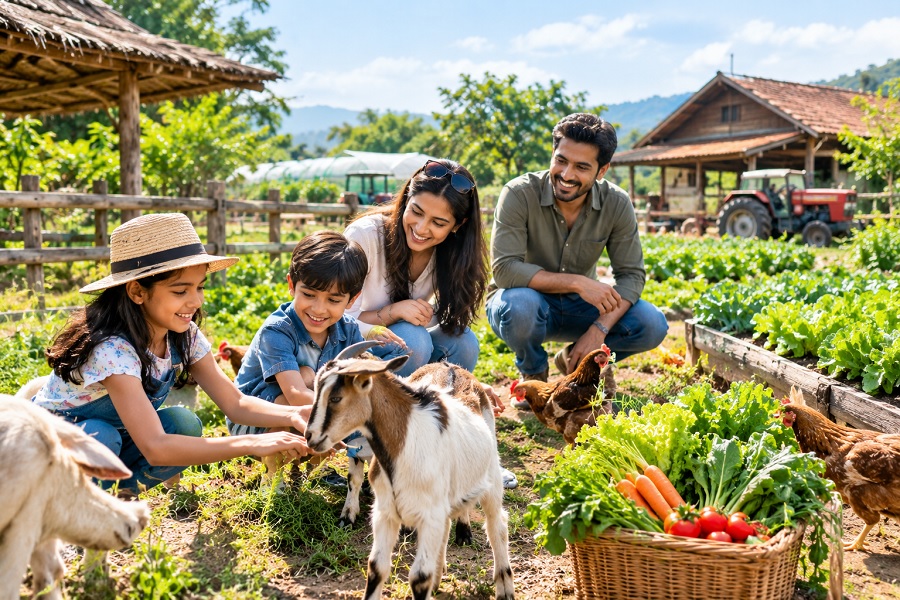 Best Family Farm Holidays in India: Discover Organic Farming and Rural Adventures